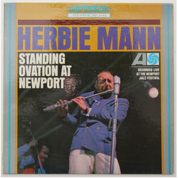 Herbie Mann Standing Ovation At Newport VINYL LP - Repress Stereo