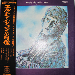 Elton John Empty Sky VINYL LP - Stereo