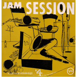 Various Norman Granz' Jam Session #4 VINYL LP - Mono Reissue