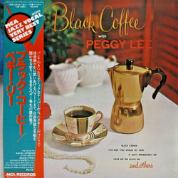 Peggy Lee Black Coffee VINYL LP - Mono Reissue