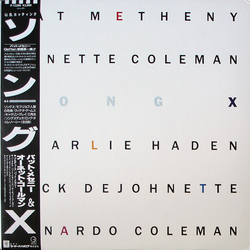 Ornette Coleman Pat Metheny Song X VINYL LP