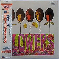 The Rolling Stones Flowers VINYL LP - Compilation Reissue Stereo