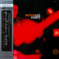 Lee Konitz Motion VINYL LP - Reissue Stereo