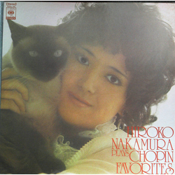 Hiroko Nakamura Plays Chopin Favorites VINYL LP Japan