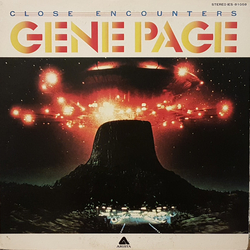 Gene Page Close Encounters VINYL LP - Promo