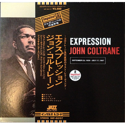 John Coltrane Expression VINYL LP - Reissue Stereo