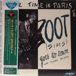 Zoot Sims Zoot Goes To Town: Jazz Time Paris, Vol. 8 VINYL LP 10" - Reissue Mono Japan