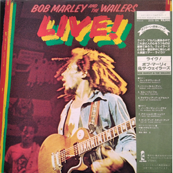 Bob Marley & The Wailers Live! VINYL LP - Reissue