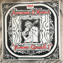 Antonitas D'Havila Flamenco Guitar Vol. 1 VINYL LP