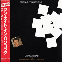 Murray Head One Night in Bangkok VINYL 12" - 33 ⅓ RPM Stereo