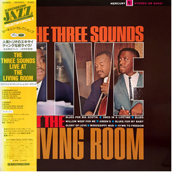 The Three Sounds Live At The Living Room VINYL LP - Reissue Stereo