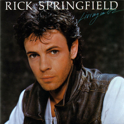 Rick Springfield Living In Oz VINYL LP - Stereo