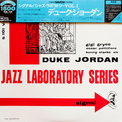 Duke Jordan Jazz Laboratory Series Vol. 1 VINYL LP - Mono Reissue