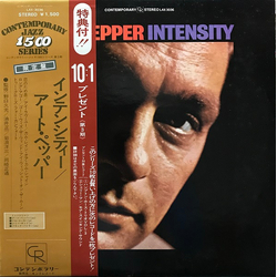 Art Pepper Intensity VINYL LP - Limited Edition Reissue Stereo