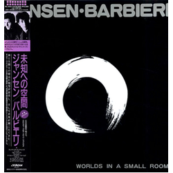 Jansen / Barbieri Worlds In A Small Room VINYL LP - Promo Stereo