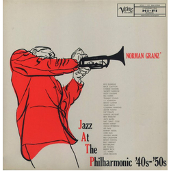 Jazz At The Philharmonic Norman Granz '40s-'50s VINYL LP - Compilation Mono