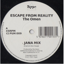 The Omen (3) Escape From Reality VINYL 12" - 45 RPM