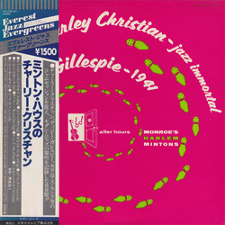 Charlie Christian Dizzy Gillespie Jazz Immortal VINYL LP - Mono Reissue