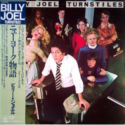 Billy Joel Turnstiles VINYL LP - Reissue Stereo