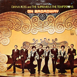 The Supremes The Temptations On Broadway VINYL LP