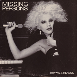 Missing Persons Rhyme & Reason VINYL LP
