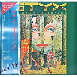 Styx The Grand Illusion VINYL LP - Reissue