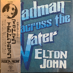Elton John Madman Across The Water VINYL LP - Stereo Japan