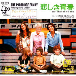David Cassidy David Cassidy The Partridge Family The Partridge Family Doesn't Somebody Want To Be Wanted = 悲しき青春 VINYL 7" - 45 RPM Mono Single