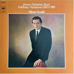 Glenn Gould Johann Sebastian Bach Goldberg-Variationen BWV 988 VINYL LP - Reissue Stereo