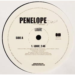 Penelope Jones Louie VINYL 12" - Promo Single