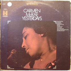 Carmen McRae Yesterdays VINYL LP - Reissue Stereo