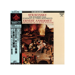 Ernest Ansermet Igor Stravinsky L'Orchestre De La Suisse Romande The Soldier's Tale / Symphony In Three Movements. VINYL LP - Compilation Reissue