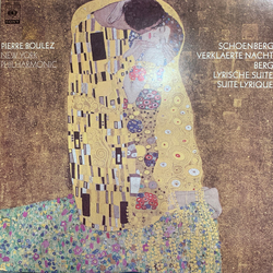 Alban Berg Arnold Schoenberg New York Philharmonic Pierre Boulez Verklaerte Nacht / Lyrische Suite - Suite Lyrique VINYL LP - Reissue