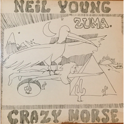 Crazy Horse Neil Young Zuma VINYL LP - Repress