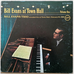 The Bill Evans Trio Bill Evans At Town Hall (Volume One) VINYL LP - Reissue Stereo