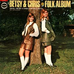 Betsy & Chris Folk Album VINYL LP Japan