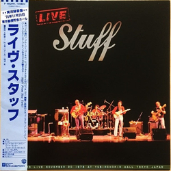 Stuff (2) Live Stuff VINYL LP - Stereo Japan