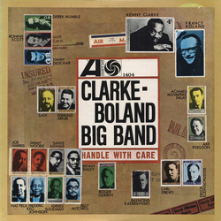 Clarke-Boland Big Band Handle With Care VINYL LP - Promo Stereo Japan