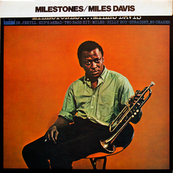 Miles Davis Milestones VINYL LP - Mono Reissue
