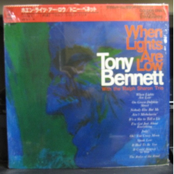 The Ralph Sharon Trio Tony Bennett When Lights Are Low VINYL LP - Reissue Stereo