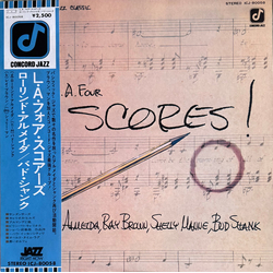 La4 The L.A. Four Scores! VINYL LP