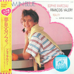 François Valéry Sophie Marceau 夢見るソフィ = Dream In Blue VINYL 7" - 45 RPM Shape
