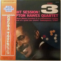 Hampton Hawes Quartet All Night Session, Vol. 3 VINYL LP - Stereo