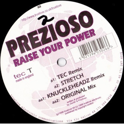 Prezioso Raise Your Power VINYL 12" - Maxi-Single