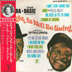 Count Basie Orchestra Frank Sinatra Quincy Jones It Might As Well Be Swing VINYL LP - Reissue Stereo