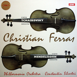 Christian Ferras Constantin Silvestri Felix Mendelssohn-Bartholdy Philharmonia Orchestra Pyotr Ilyich Tchaikovsky Violin Concerto In D / Violin Concer