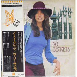 Carly Simon No Secrets VINYL LP - Repress