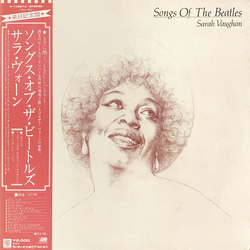 Sarah Vaughan Songs Of The Beatles VINYL LP - Stereo