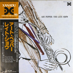 Art Pepper The Late Show VINYL LP - Mono Reissue Remastered