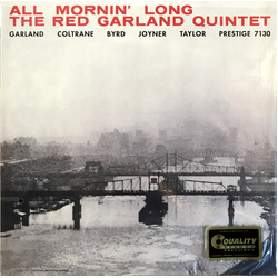 The Red Garland Quintet All Mornin' Long VINYL LP - Limited Edition Mono Numbered Reissue
